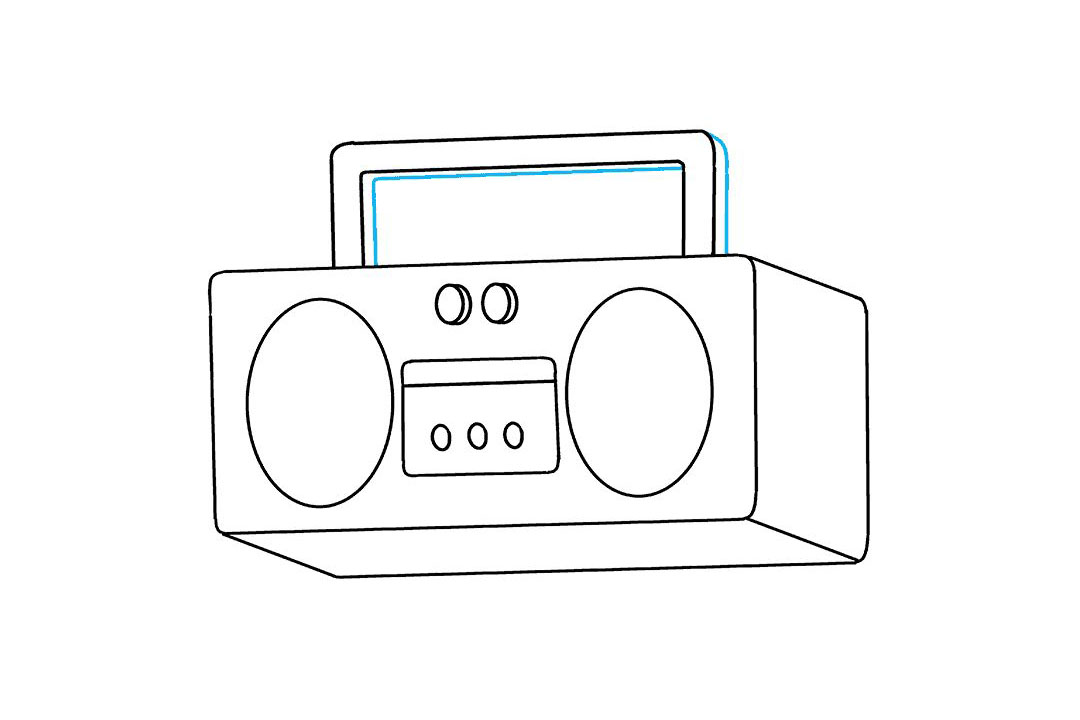 录音机怎么画-图7