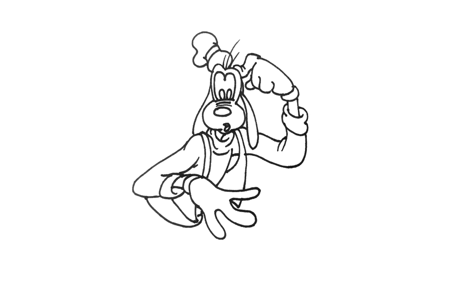 呆萌高飞怎么画-图3