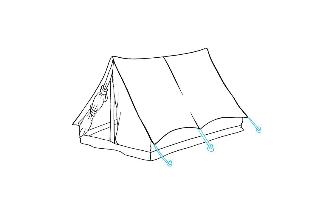 帐篷怎么画-图8
