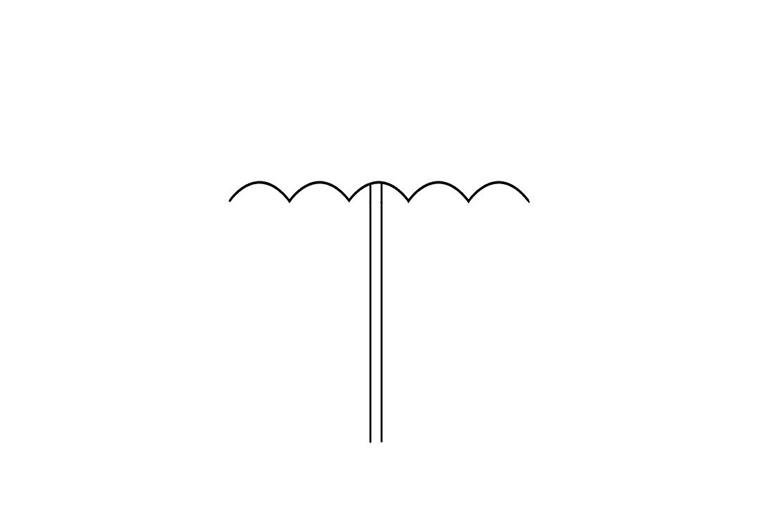 雨伞怎么画-图5