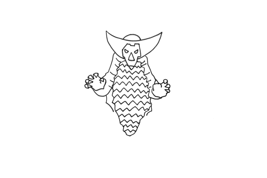 怪兽哥莫拉怎么画-图2