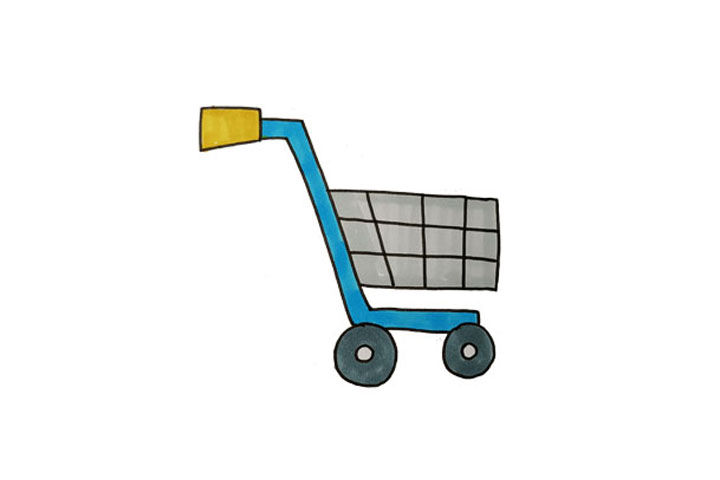 购物车怎么画