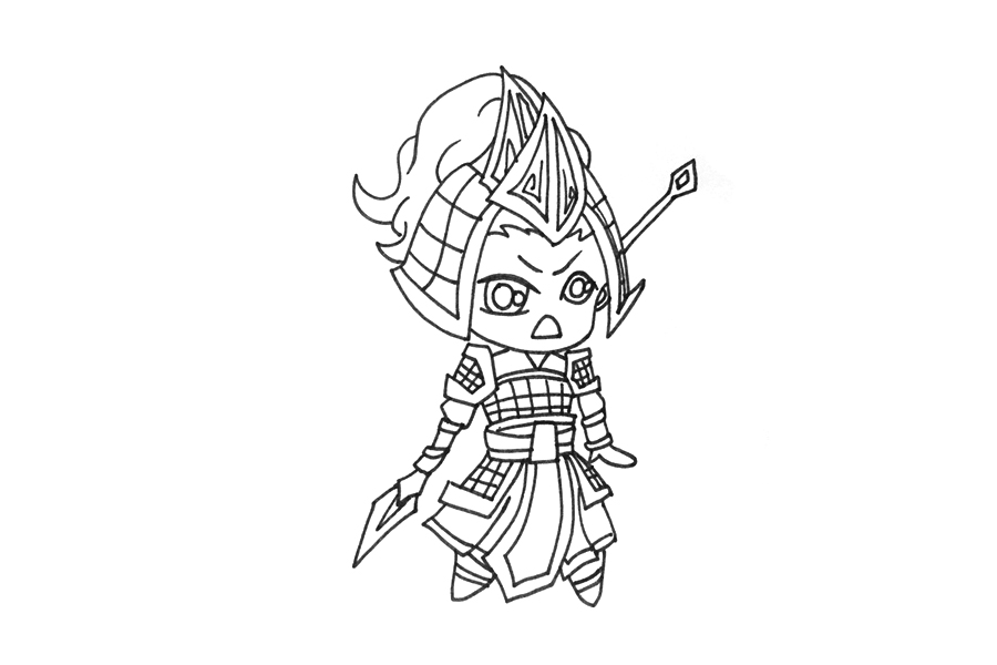 古代将军怎么画-图4