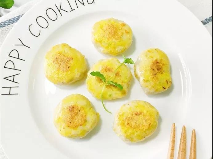 香煎芋泥猪肉饼