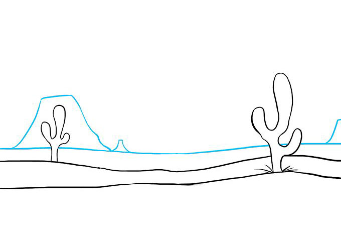 沙漠风景怎么画-图6