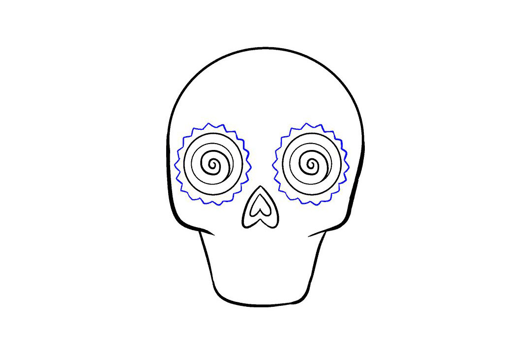 糖头骨怎么画-图8