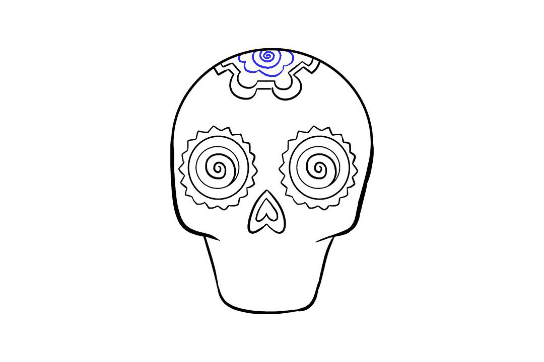 糖头骨怎么画-图11