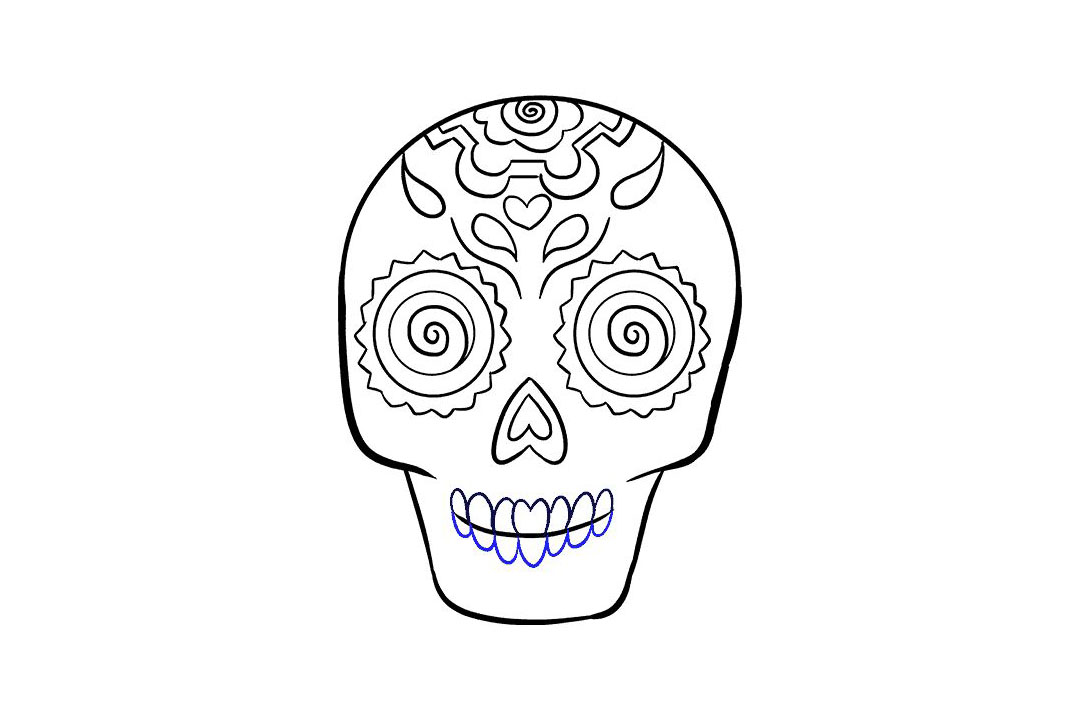 糖头骨怎么画-图18