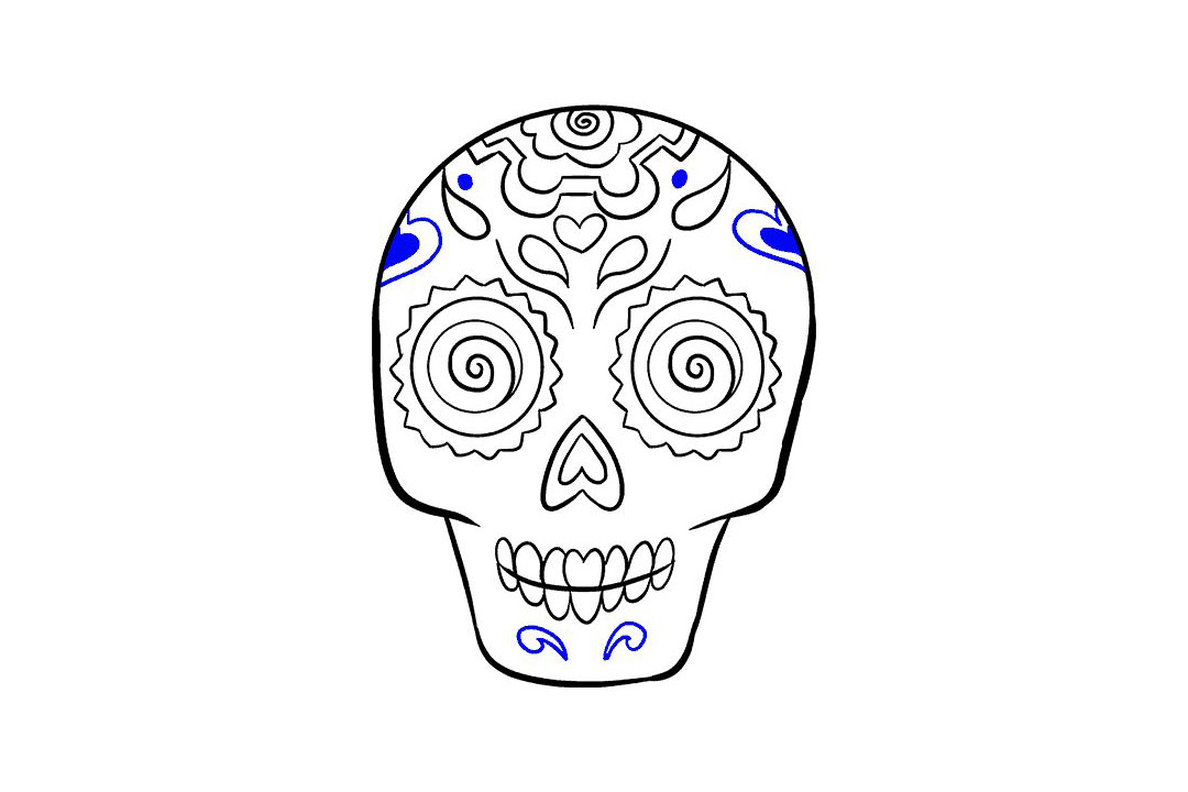 糖头骨怎么画-图19