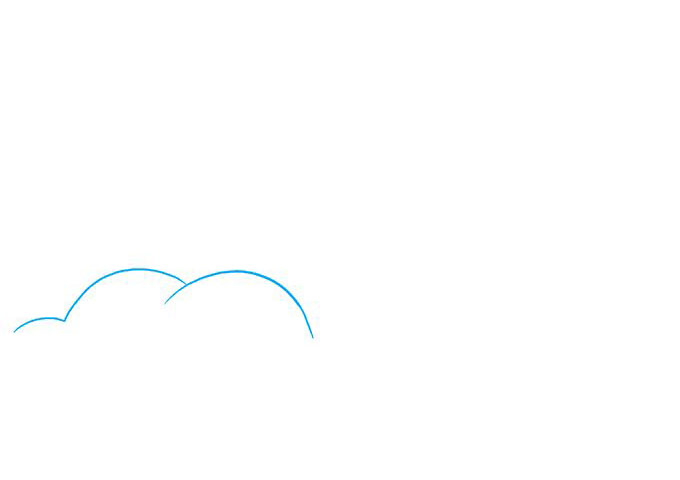 蓝天白云怎么画-图1