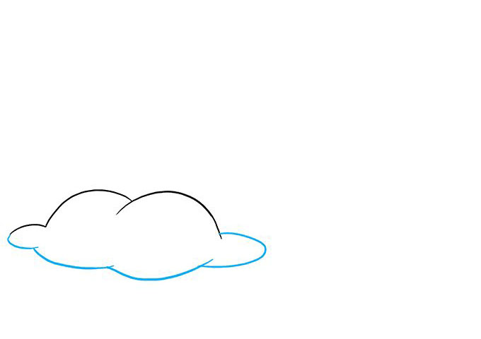 蓝天白云怎么画-图2