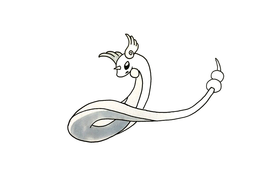 哈克龙简笔画怎么画-图4