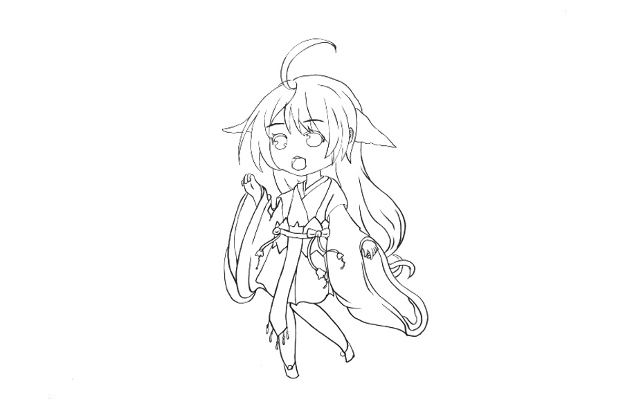 狐妖小红娘苏苏怎么画-图3