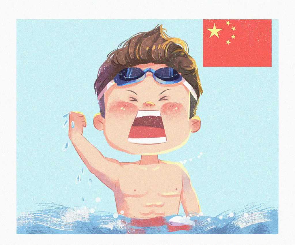 一组2021奥运冠军头像-图9