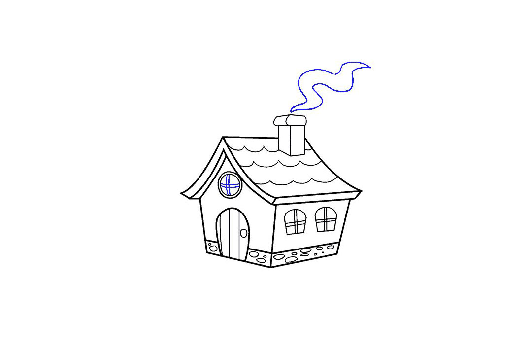 卡通房子怎么画-图18