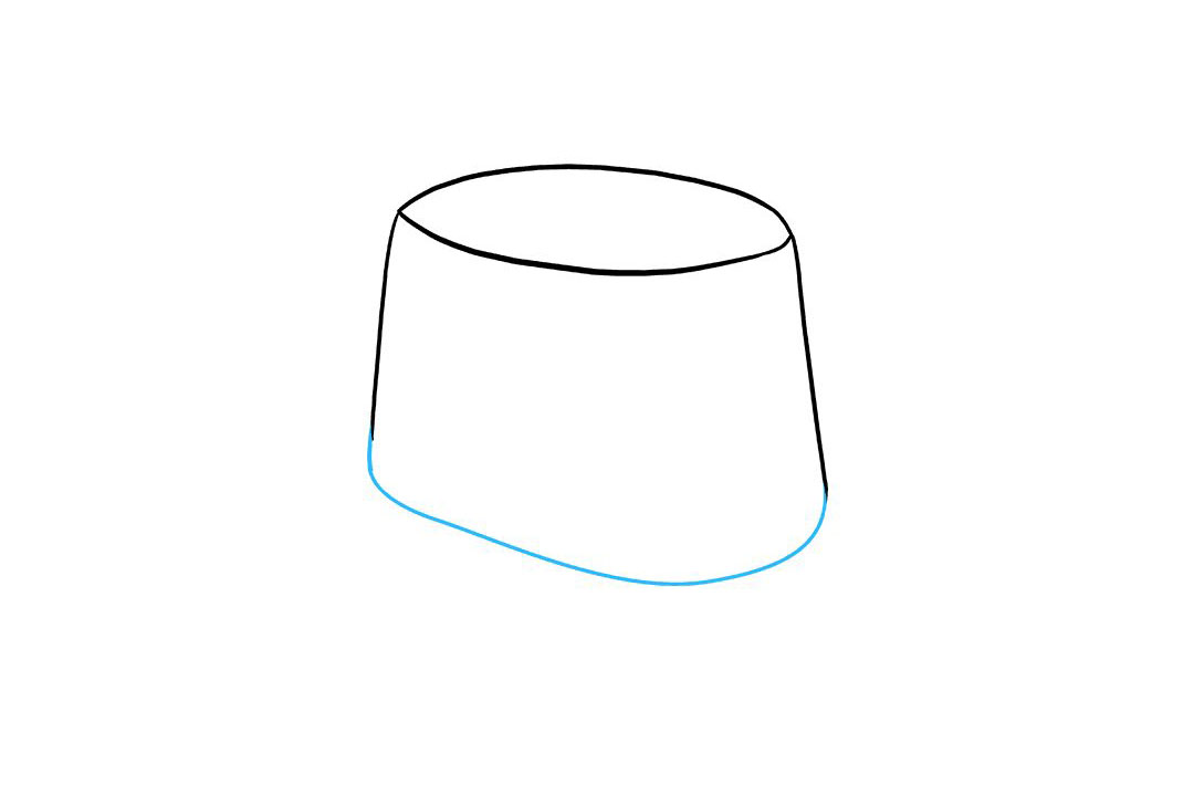 如何画礼帽简笔画-图3