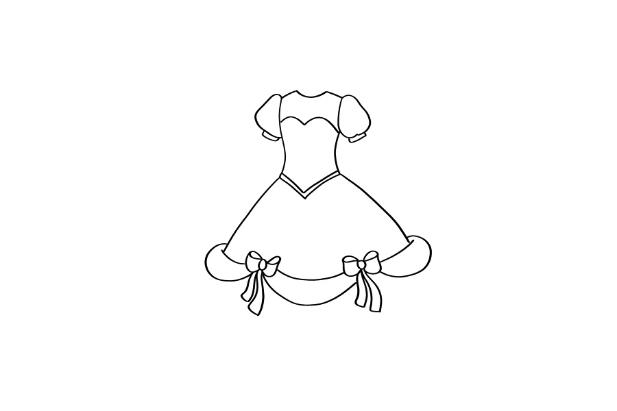 漂亮的婚纱怎么画-图2