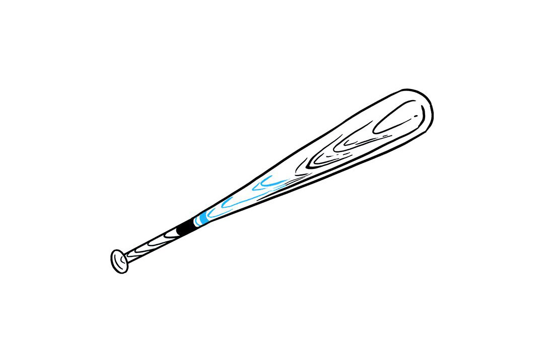 棒球棒怎么画-图9