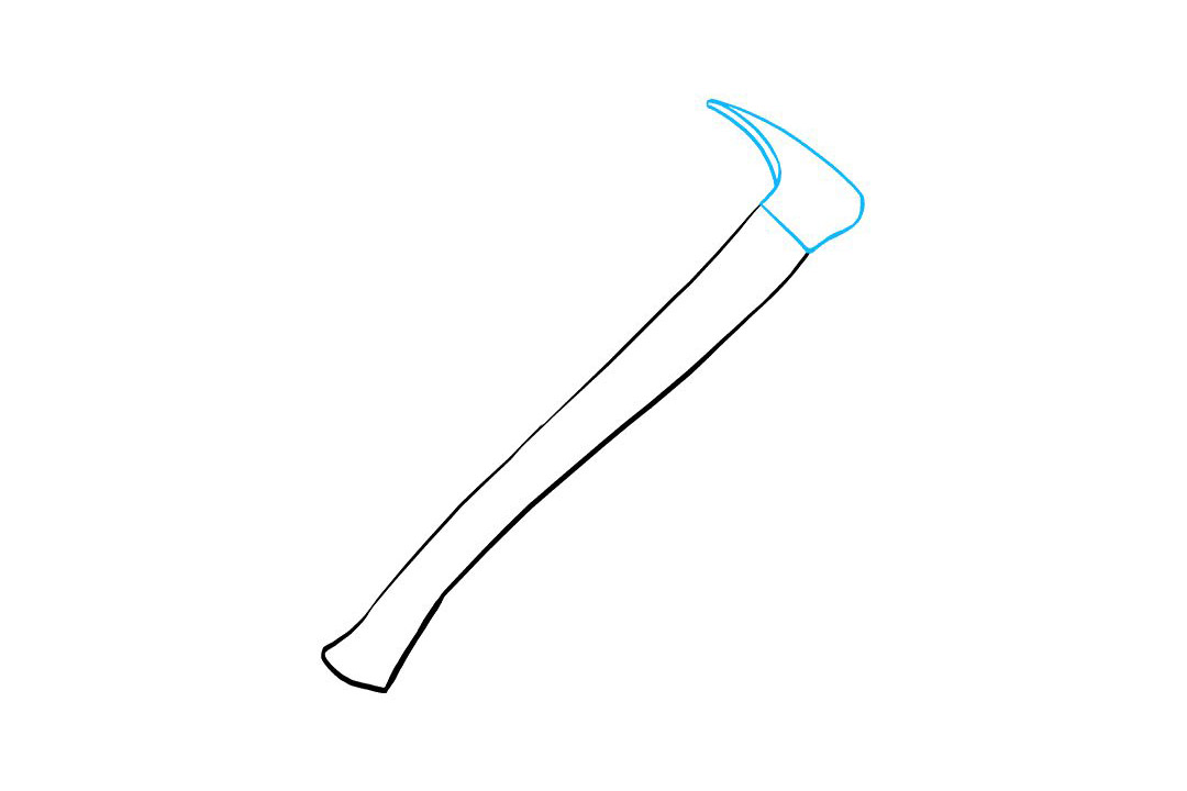 如何画锤子和锯子-图2