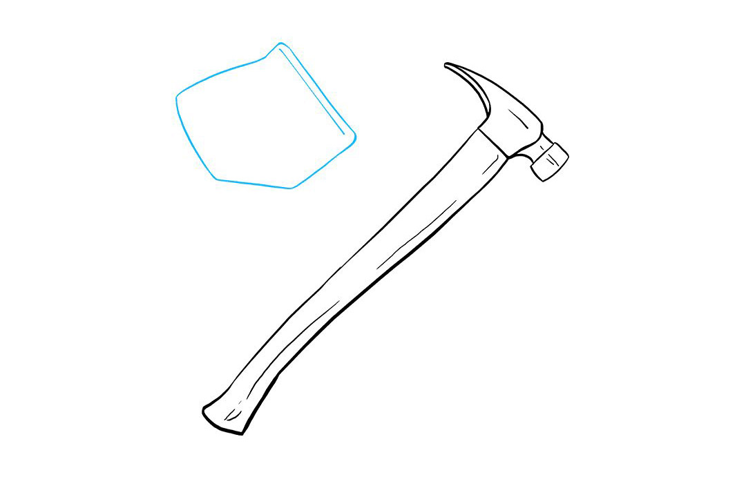 如何画锤子和锯子-图4