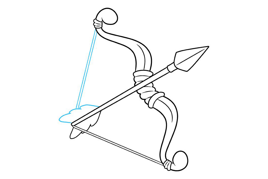 弓箭怎么画-图9