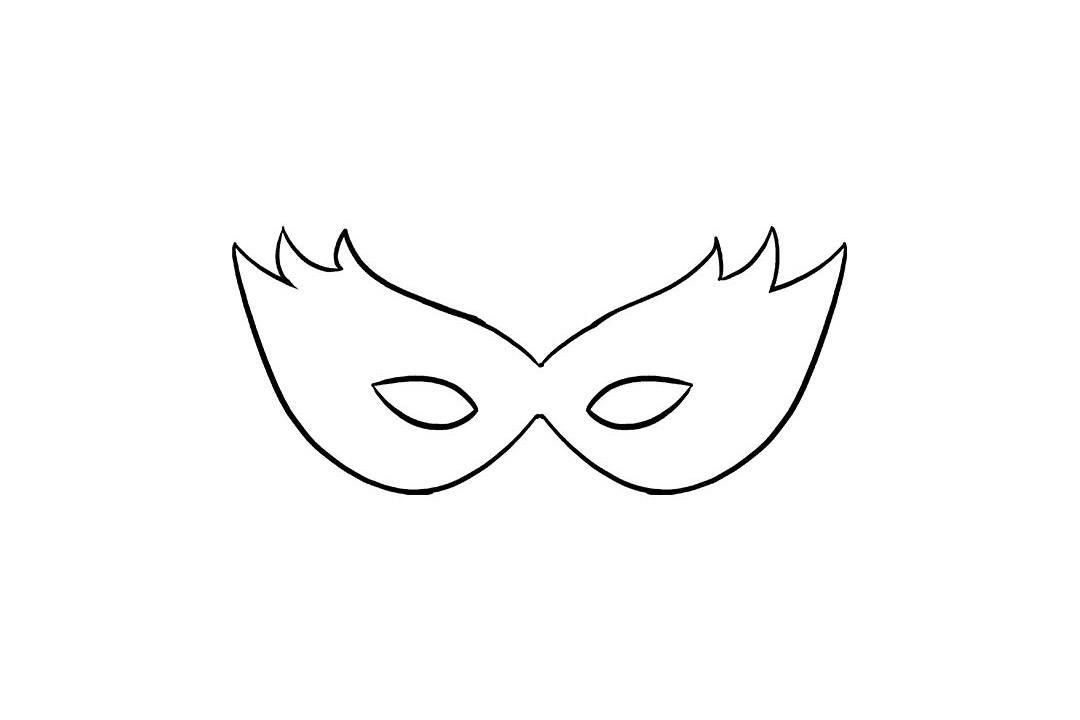 狂欢节面具怎么画-图5