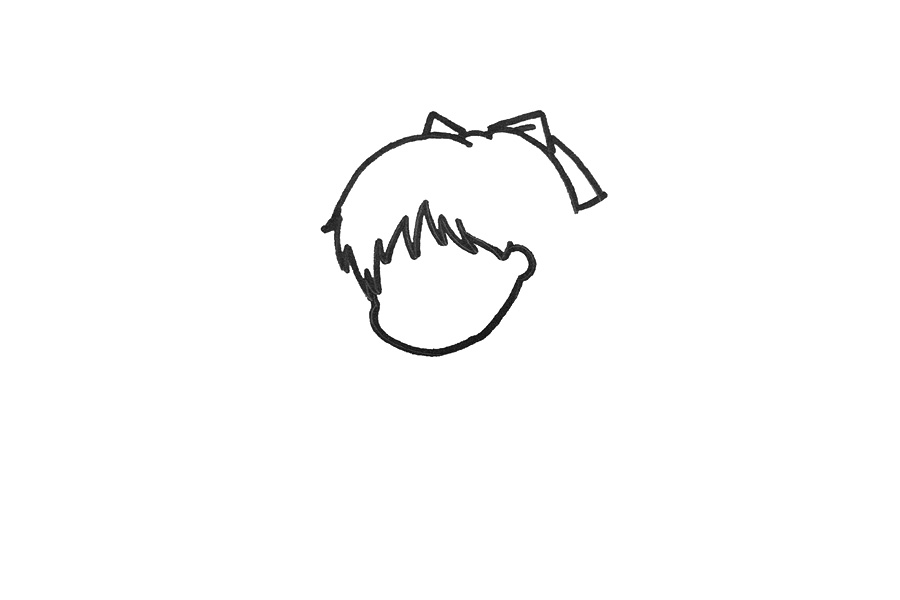 可爱的美少女怎么画-图1