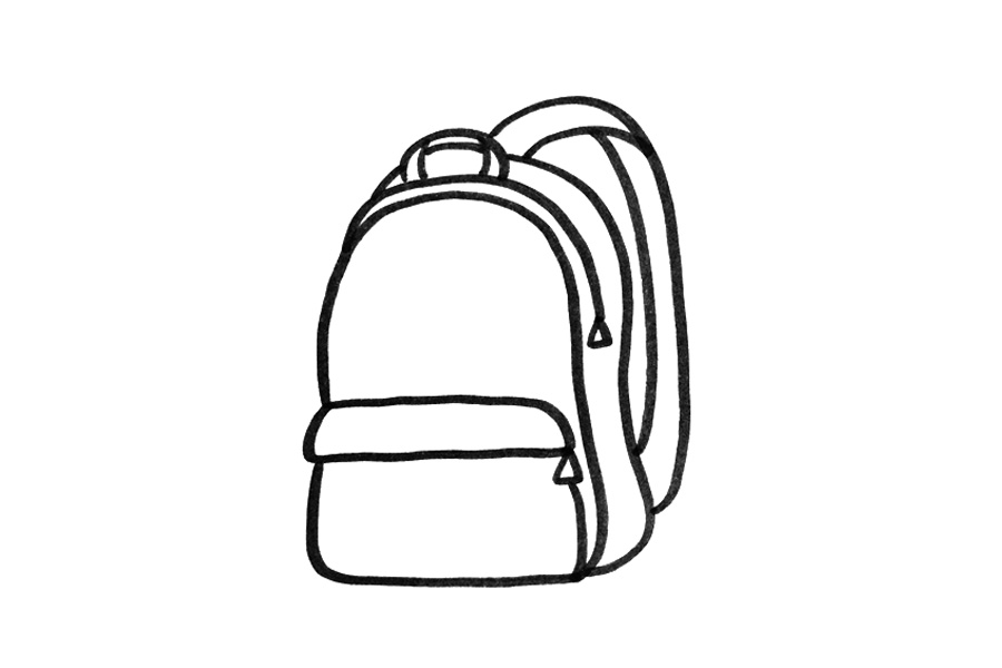 简单的书包怎么画-图2