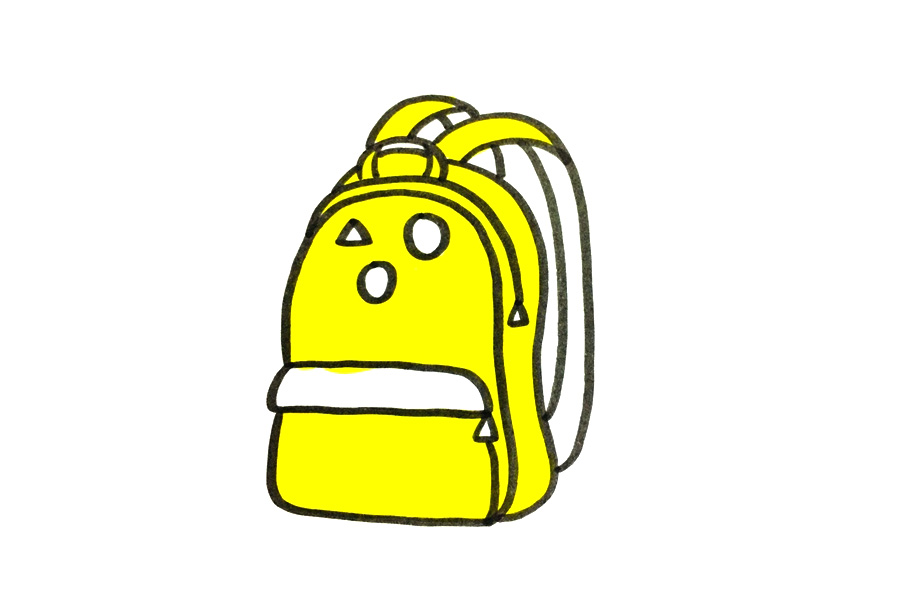 简单的书包怎么画-图4