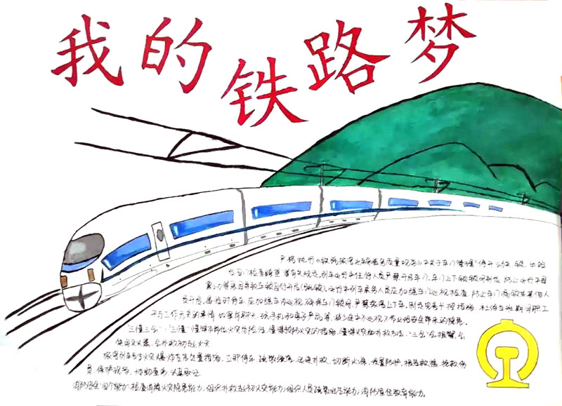 简单的畅想中国梦手抄报怎么画-图2