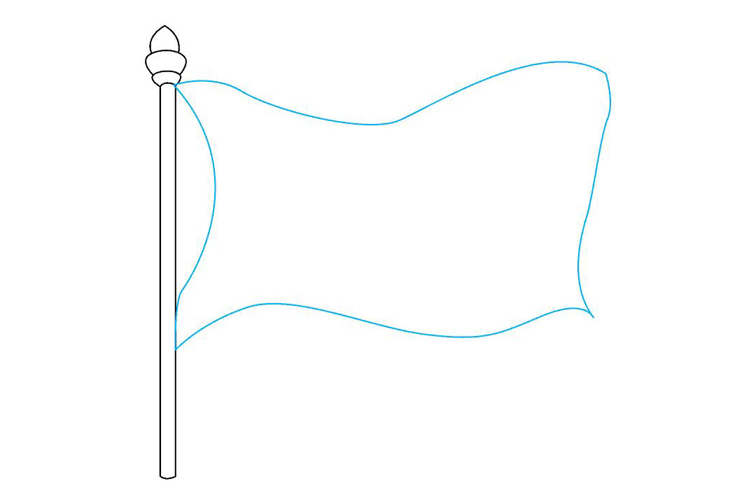 如何画墨西哥国旗-图3