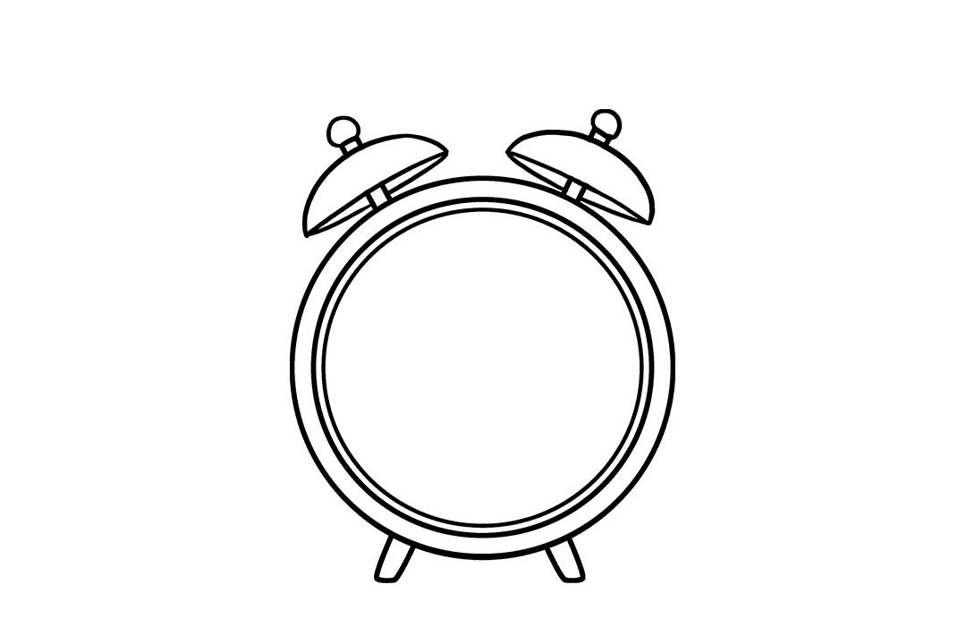 闹钟怎么画-图7