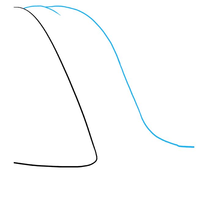 如何画瀑布简笔画-图2