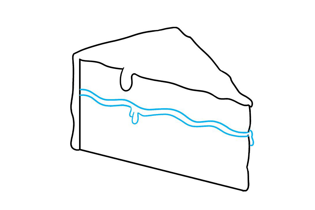 巧克力蛋糕怎么画-图4