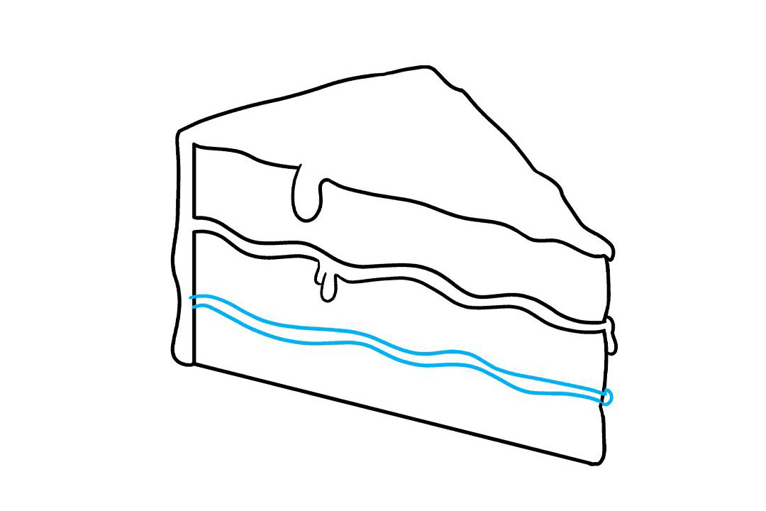 巧克力蛋糕怎么画-图5