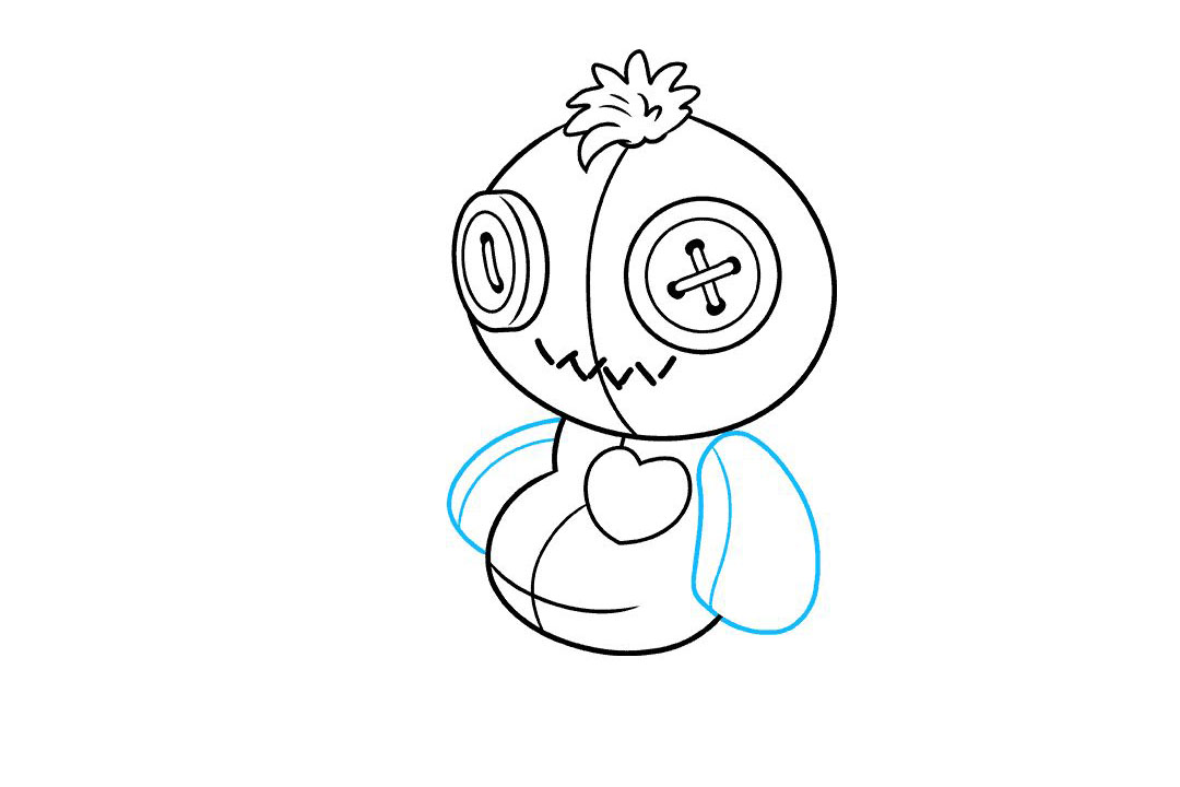 巫毒娃娃怎么画-图6