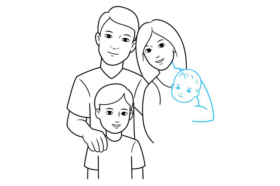 如何画一个家庭-图7