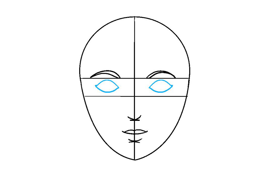 如何画一张女孩的脸-图6