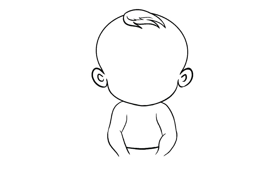 如何画婴儿-图10