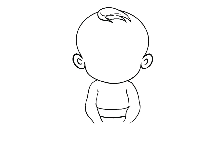 如何画婴儿-图12