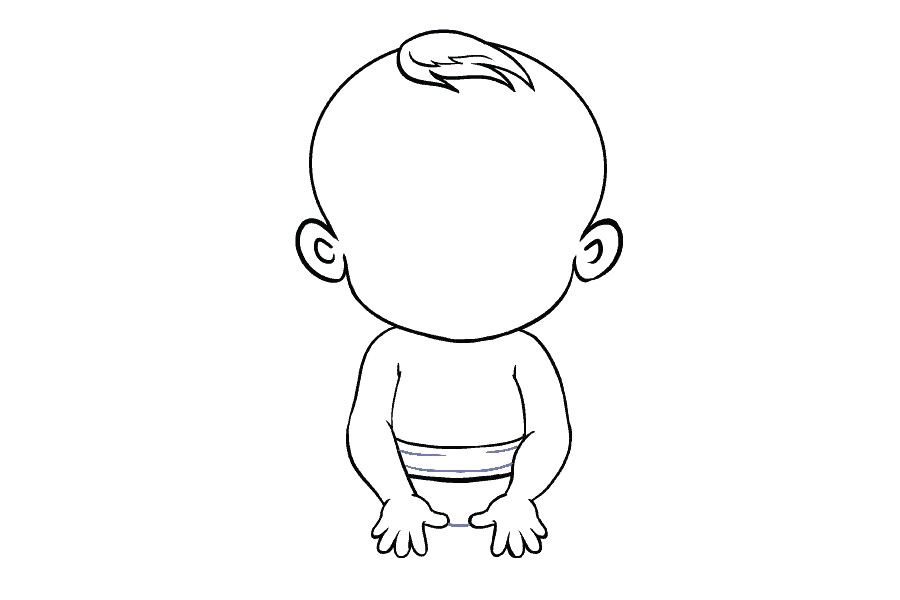 如何画婴儿-图15