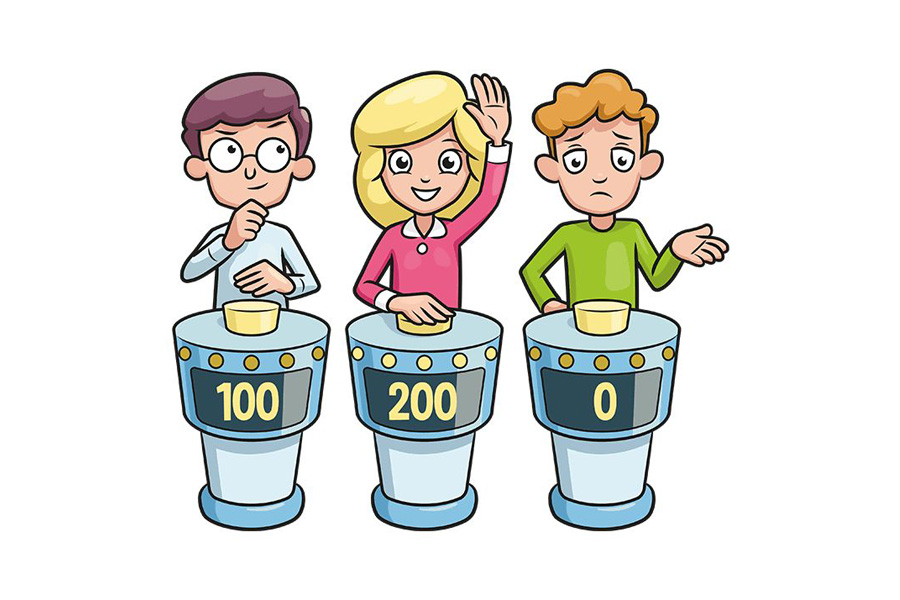 如何画智力竞赛小朋友