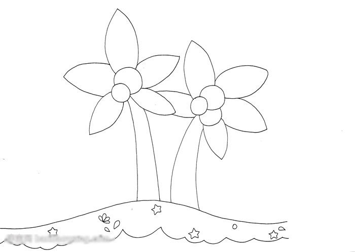 一幅夏天的手抄报教程-图1