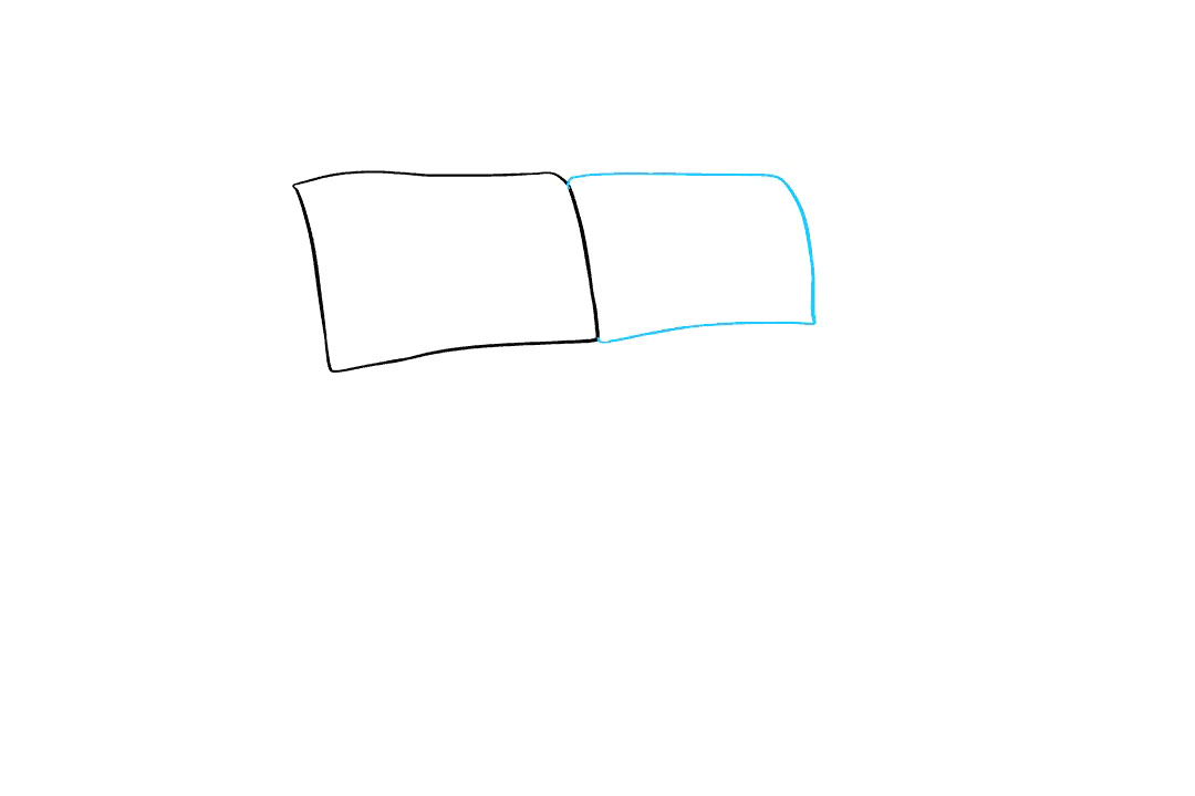 双人沙发怎么画-图2