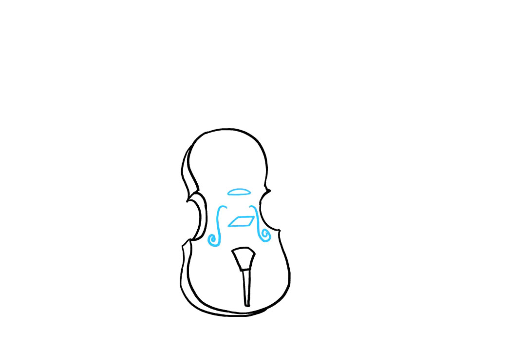 小提琴怎么画-图6