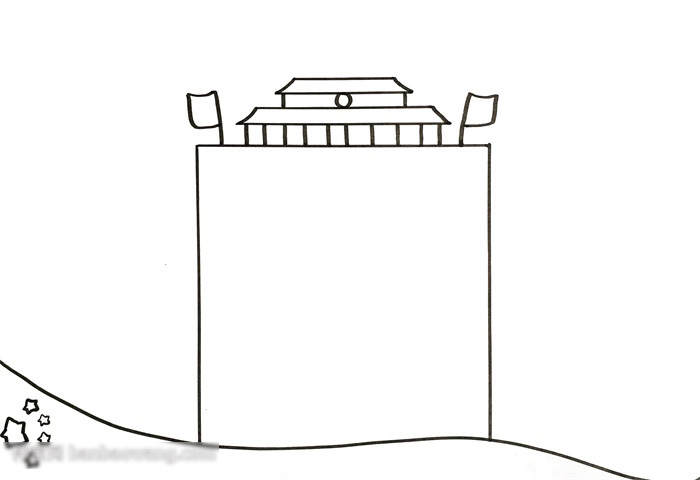 如何画以中国特色为主题的手抄报-图1