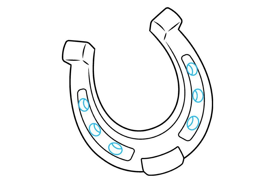 马蹄铁怎么画-图8