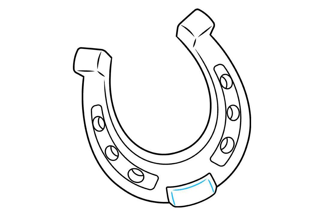 马蹄铁怎么画-图9