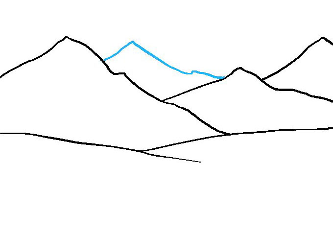 山川怎么画-图4