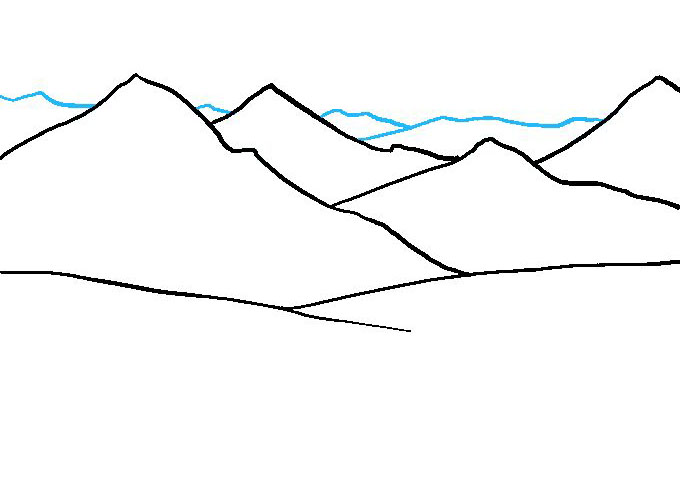 山川怎么画-图5